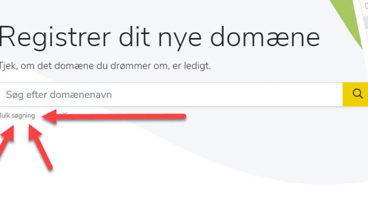 Bulk-søgning / af domæner - tjekke domain på gang - hvilke er - ordpress.dk